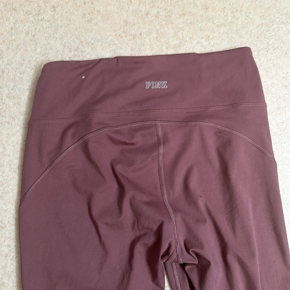 Victoria secret Pink sport women leggings M/170/72A mauve color - Picture 3 of 4